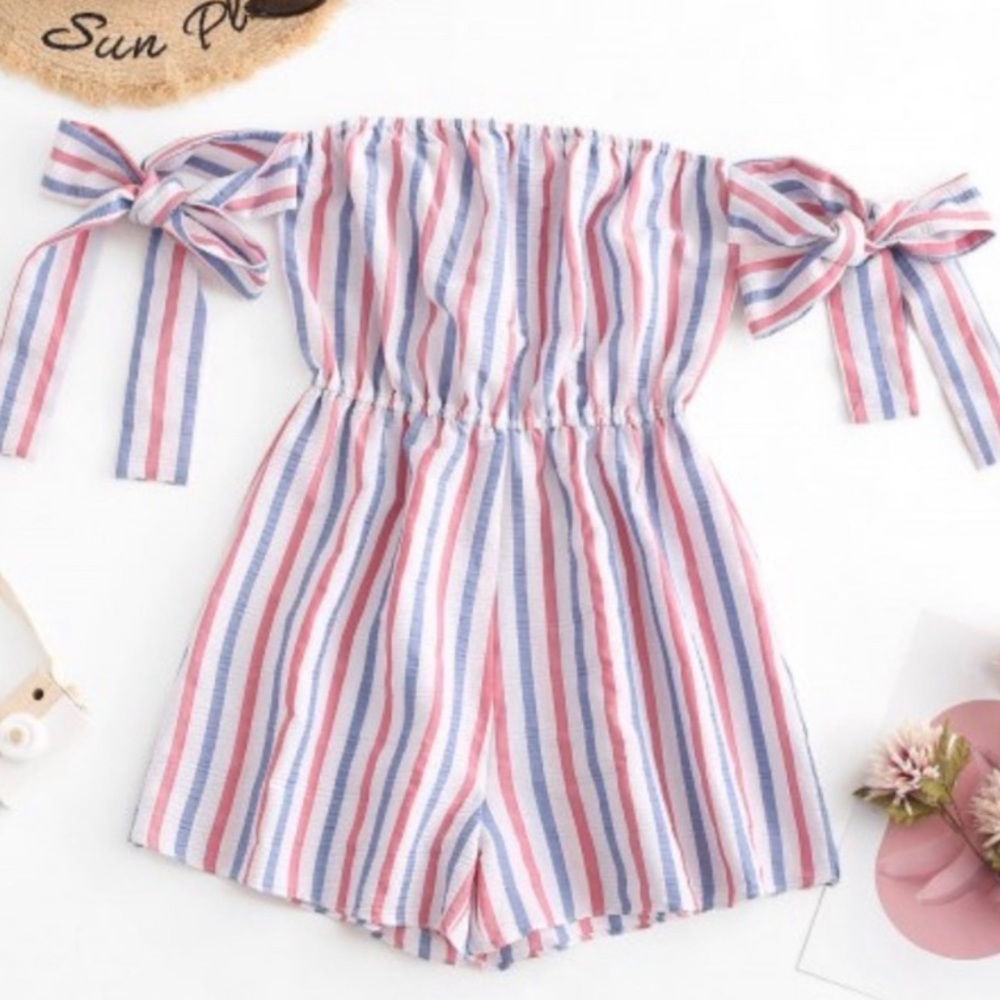 Medium Forth of July Romper Zaful